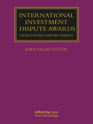 cover image of International Investment Dispute Awards